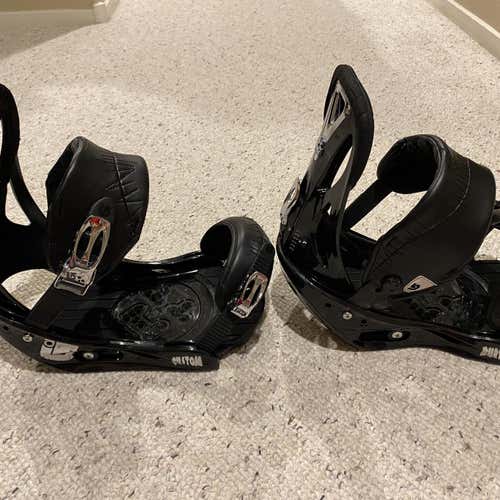 Men's Large Burton custom All Mountain Snowboard Bindings