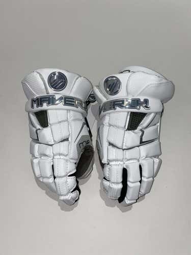 Used Maverik M4 12" Lacrosse Mens Gloves