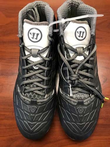 Warrior Burn 8.0 Mid Lacrosse Cleats/Shoes Size 8.5D