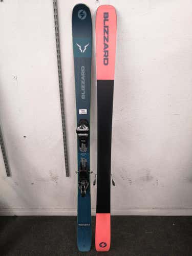 Men's 2019 172cm Blizzard Rustler 9 Skis With Bindings