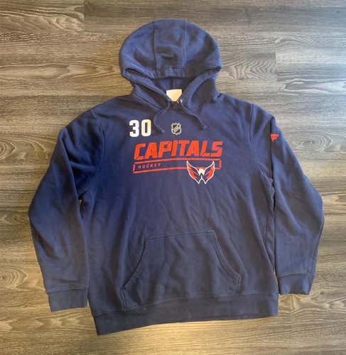 Washington Capitals Fanatics Hoodie Used By Ilya Samsonov -XL