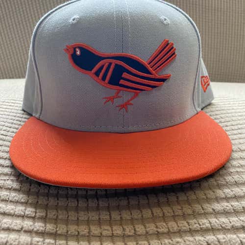 Gray Unisex 7 1/2 New Era Baltimore Orioles Fitted