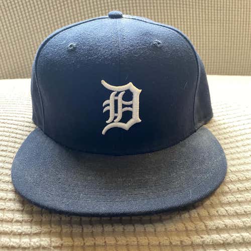Blue Unisex 7 1/2 New Era 59FIFTY Detroit Tigers Hat
