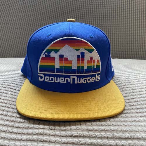 Blue Unisex One Size Fits All Mitchell & Ness Denver Nuggets Hat