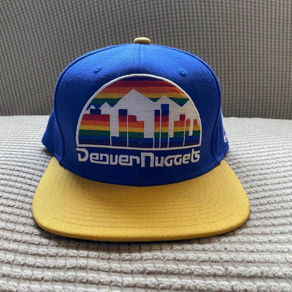 Blue Unisex One Size Fits All Mitchell & Ness Denver Nuggets Hat