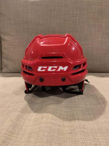 Red Used Small CCM Tacks 910  Helmet