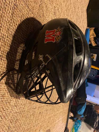 2011 Maryland Lacrosse National Championship Helmet (Game Used)