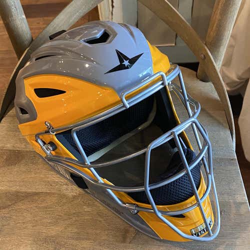 New All Star System 7 Catcher's Helmet/Mask