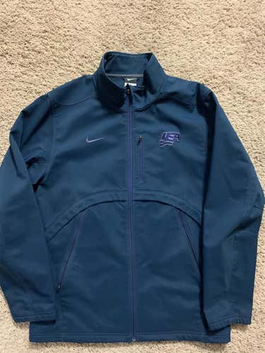USA Hockey Team Issued Nike Rink Jacket Sz Med