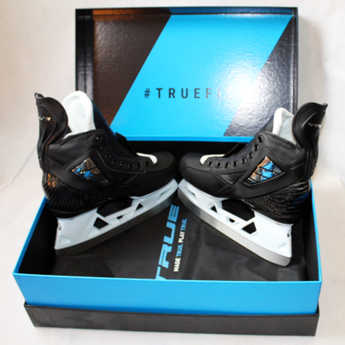 New in Box JR True Adjustable Stock Hockey Skates Regular Width Size 5.5D-6.0D 124