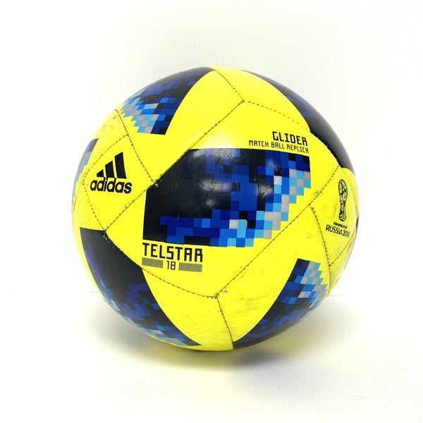 leveren vergelijking Tot ziens Used Adidas Telstar 18 Glider Soccer Ball Size 3 | SidelineSwap