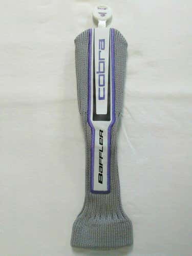 Cobra Baffler Hybrid Headcover (Grey/White/Purple, LADIES) NEW