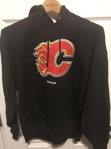 Calgary Flames Black Hooded Sweatshirt