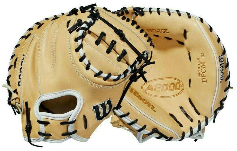 2021 Wilson A2000 CM33 33" WBW10011533 Glove Baseball RHT Blonde Mitt