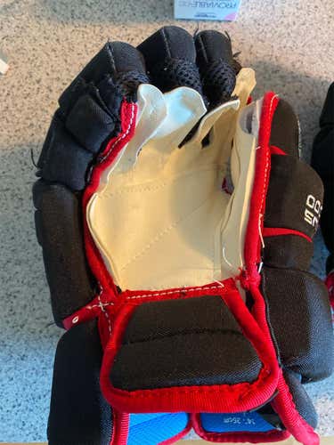 Black Senior Bauer Nexus 1000 14"  Gloves
