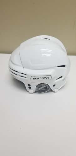 White New Large Bauer 7500 Helmet