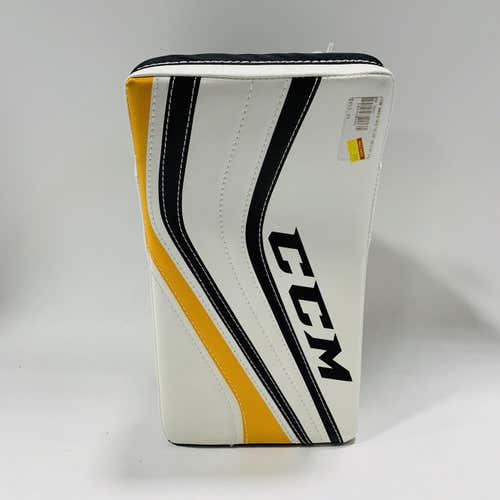White, Black, & Gold Junior Full Right Premier R1.5 Blocker