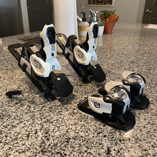 Used Salomon Warden MNC 13 115 mm Brake Width Max Din 13 Ski Bindings