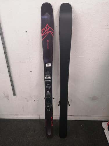 Women's 2019 153cm Salomon QST Myriad 85 Skis With Bindings