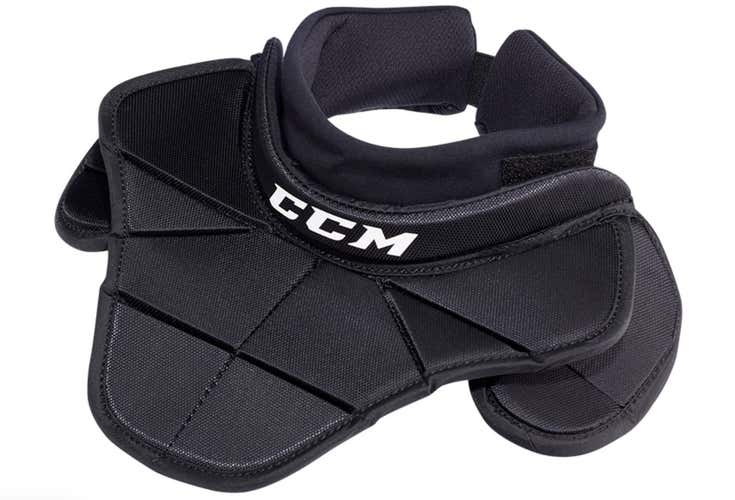 New CCM SR Goalie TCG 900 Goal Neck Guard - Senior Size - FAST SHIP!