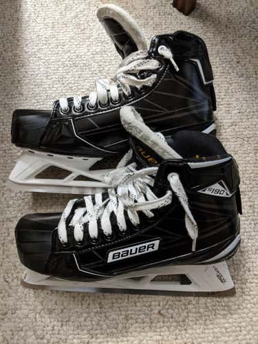 Bauer Supreme s190 Goalie Skates Regular D Width Size 9.5