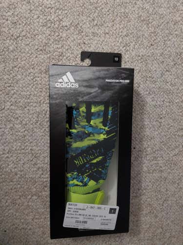 New Adidas Predator Pro MN Manuel Neuer Goalie Gloves Size 10