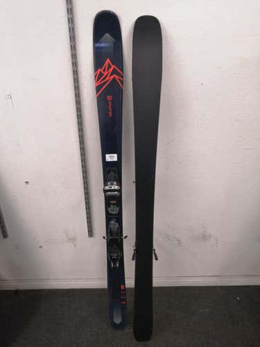 Men's 2019 161cm Salomon QST 85 Skis With Bindings