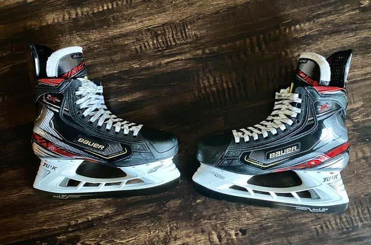 Used Senior Bauer Vapor 2X Pro Hockey Skates Regular Width Size 8