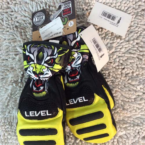 Level SQ JR CF Mittens New Unisex Youth Large
