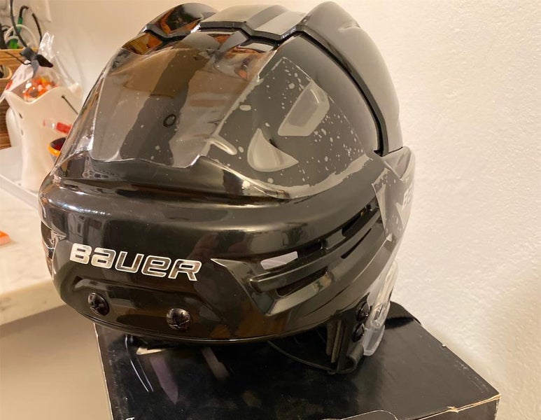 Black New Small Bauer Re-Akt Helmet