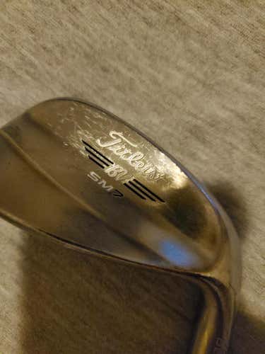 Used Men's Titleist Right Handed BV Vokey SM7 Wedge Stiff Flex 50 Degree Steel Shaft
