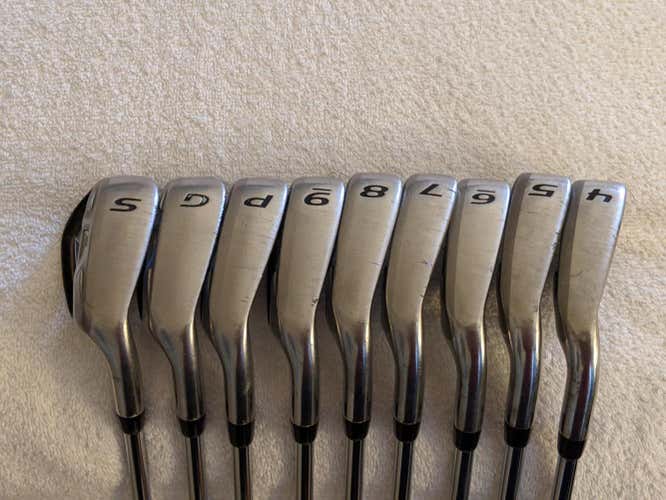 Cobra 4-SW 9 Clubs Right Handed Fly Z XL Iron Set Regular Flex Steel Shaft
