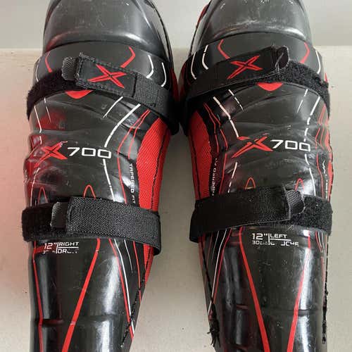 Used Bauer Vapor X700 Shin Pads