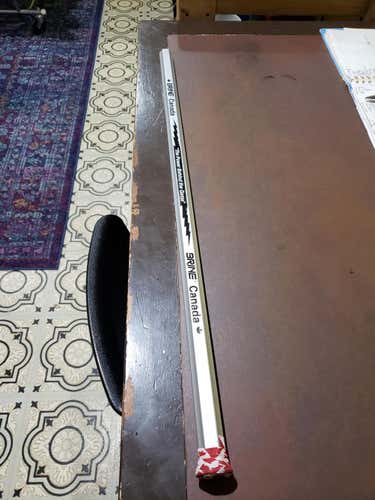 BRINE Box Lacrosse Shaft (New) Made-in-Canada + FREE STRUNG STX PROTON POWER HEAD = Great Deal