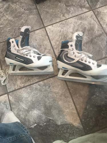 Junior Bauer Reactor 7000 Size 5 Goalie Skates