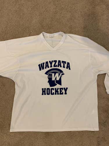 White Unisex Size 58 CCM  Jersey