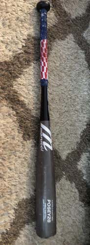 Used Kid Pitch (9YO-13YO) USSSA Certified 2020 Marucci Alloy Posey28 Bat (-8) 22 oz 30"
