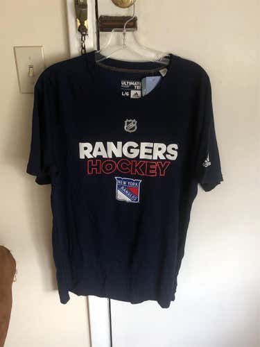 New York Rangers Adidas Men’s NHL Tee L