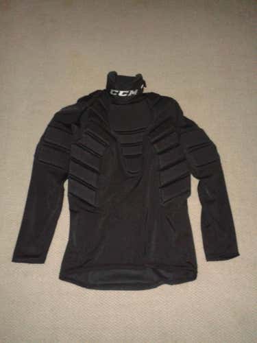 Used CCM Men's LG Custom Goalie Protective Shirt