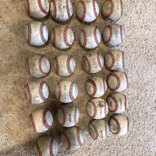 Used Other 24 Pack (2 Dozen) Baseballs