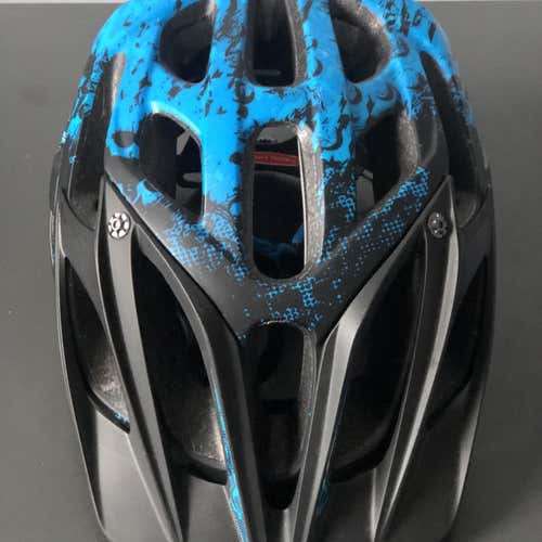 Used Large Specialized Vice Blue/black Bike Helmet