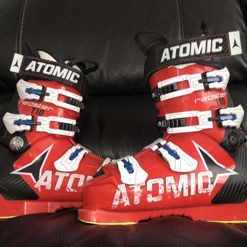 Used Racing Redster FIS 110 Medium Flex Ski Boots