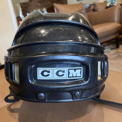 Black New Large CCM HT 652 Pro Stock Helmet