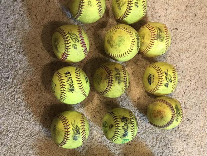 11 Pack of Softballs
