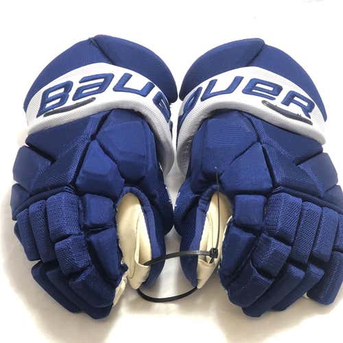 New Bauer Vapor 1X Pro 14" Connor Brown Toronto Maple Leafs Pro Stock Gloves