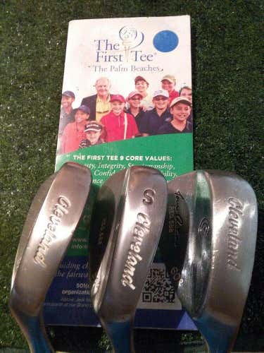 Cleveland Tour Action REG.588 Wedge set (GW, SW, LW) Wedge flex Steel shafts