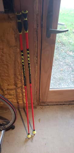 Used 46in (115cm) Leki Racing World Cup Lite GS Ski Poles
