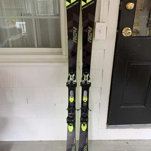 Used 2017 Racing RC4 World Cup SL With Bindings Max Din 17 Skis