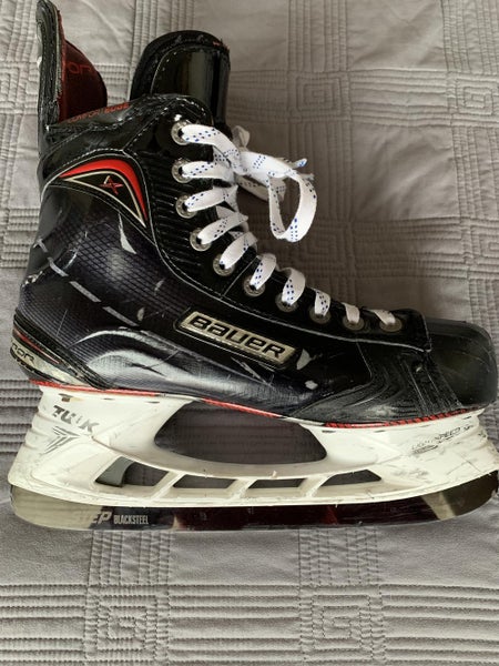 Used Senior Bauer Vapor 1X 2.0 Hockey Skates Regular Width Pro Stock Size 9.5
