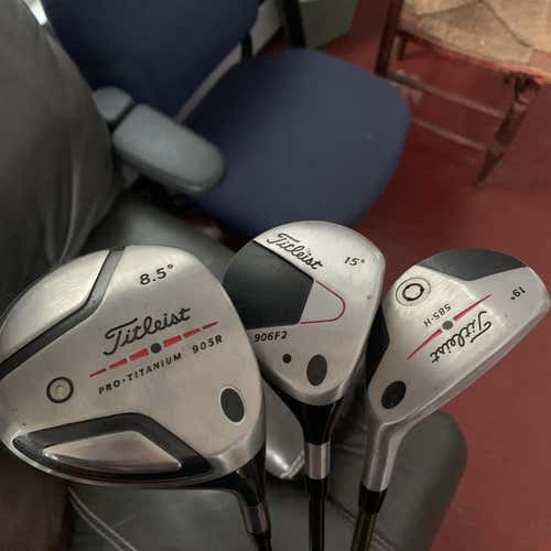 Package Set: Titleist Driver, Titleist 3-Wood, & Titleist Hybrid